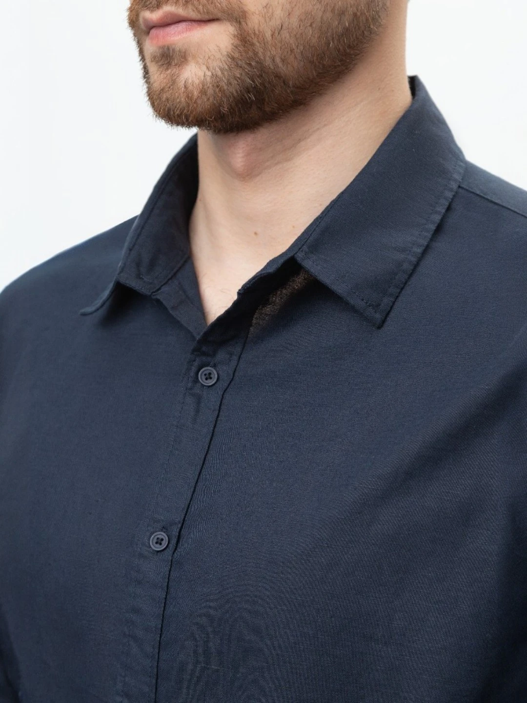 TERRA PRO Erkaklar ko‘ylagi uzun qilingan qo‘l SS26BS2-19-22654 rasm 3