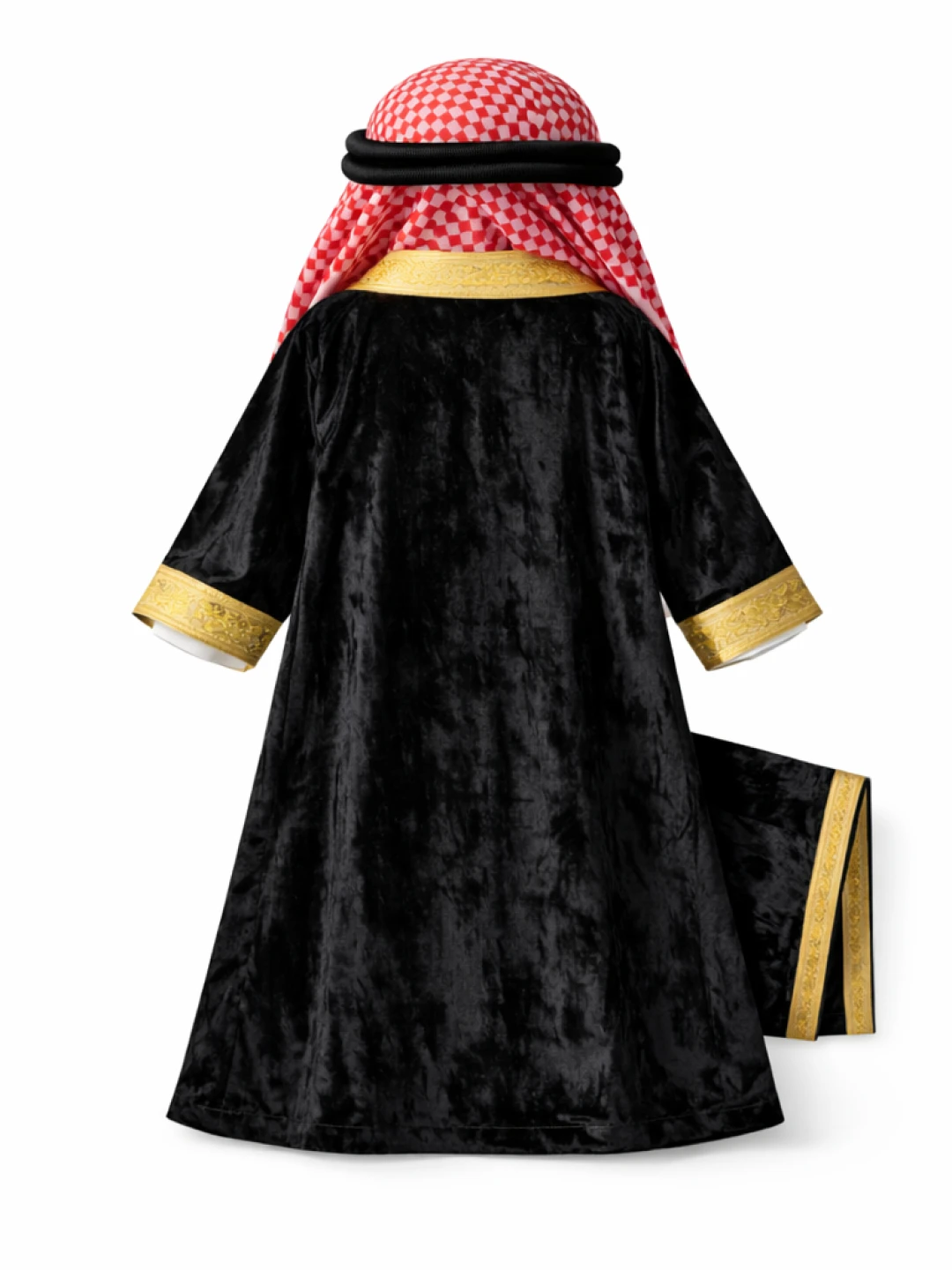 Hashamatli arabcha erkaklar 3 qismli to‘plami — maxsus kunlar uchun qirollik uslubi rasm 3