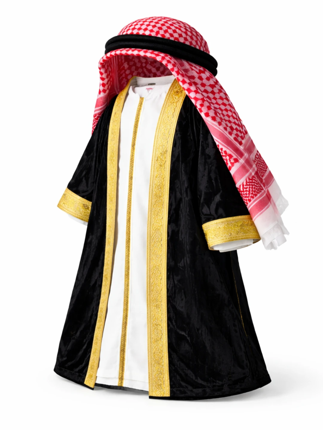 Hashamatli arabcha erkaklar 3 qismli to‘plami — maxsus kunlar uchun qirollik uslubi rasm 4