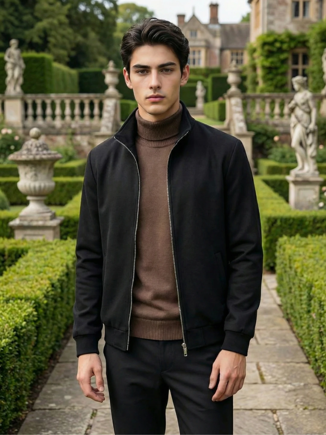 Bahor va Kuzgi ikki qismli kostyum, erkaklar uchun, kiyim, dvoyka erkaklar uchun rasm 2