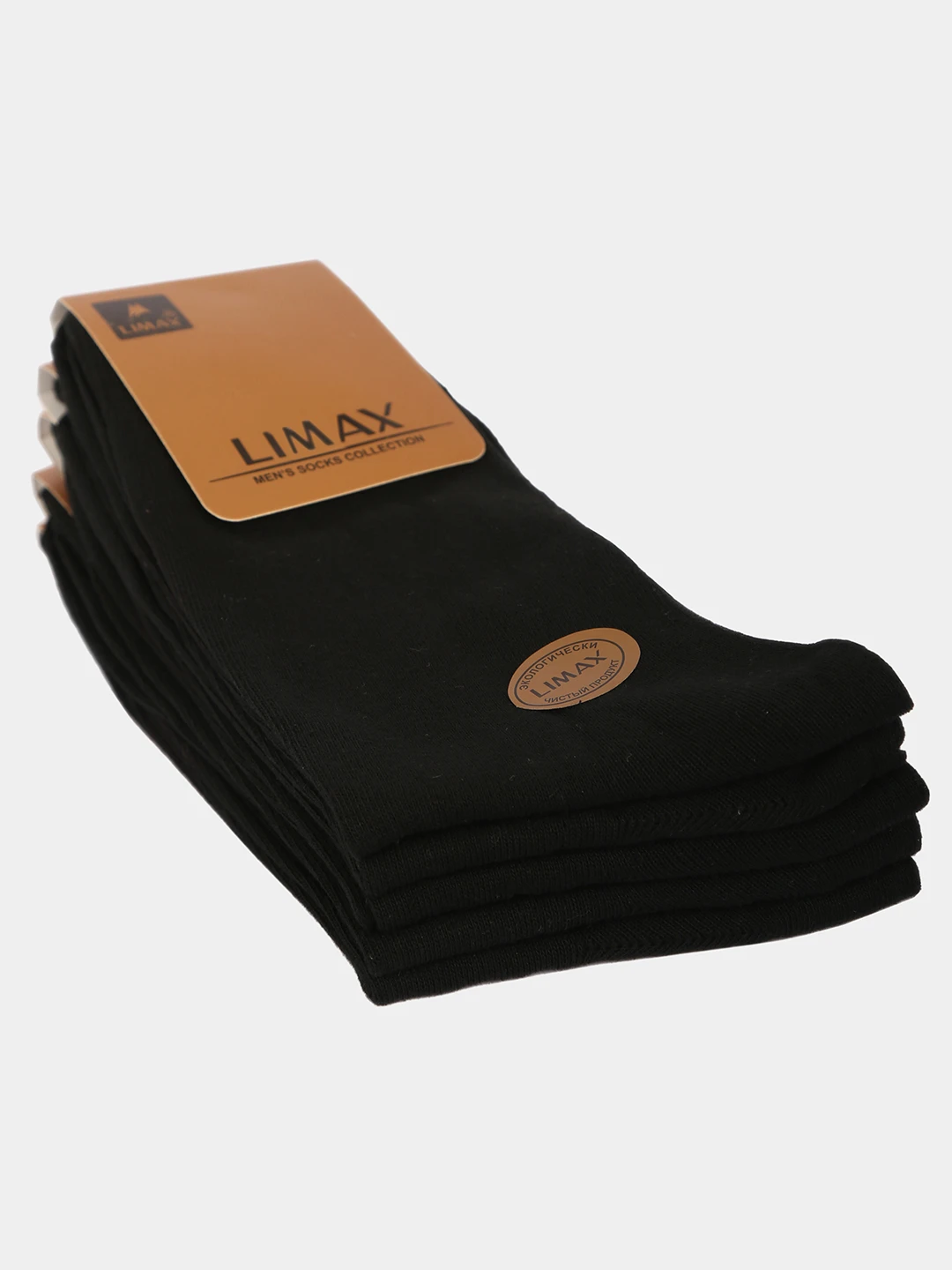 Erkaklar paypoqlari Limax, 5 juft, baland, paxta, o'lchamlari 41-44 rasm 2