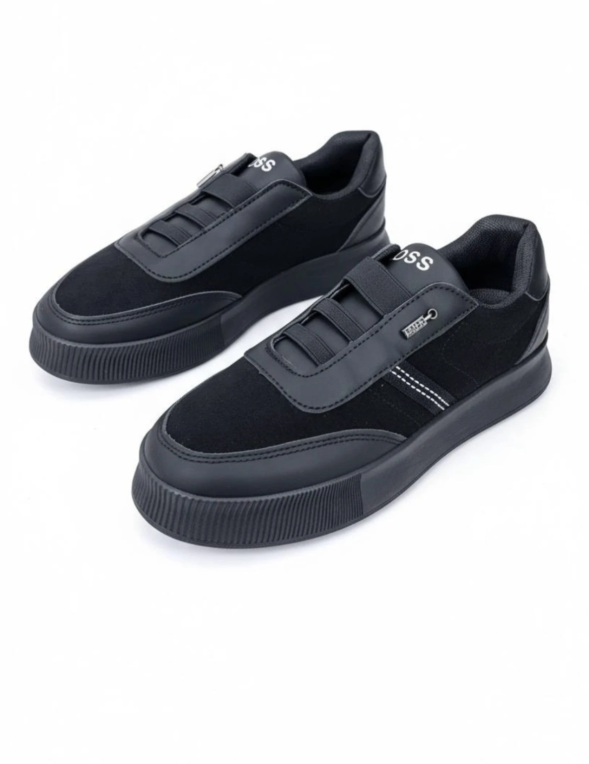 Erkaklar va ayollar uchun zamonaviy Boss krossovkalar. Barcha fasllar uchun ✅ rasm 2