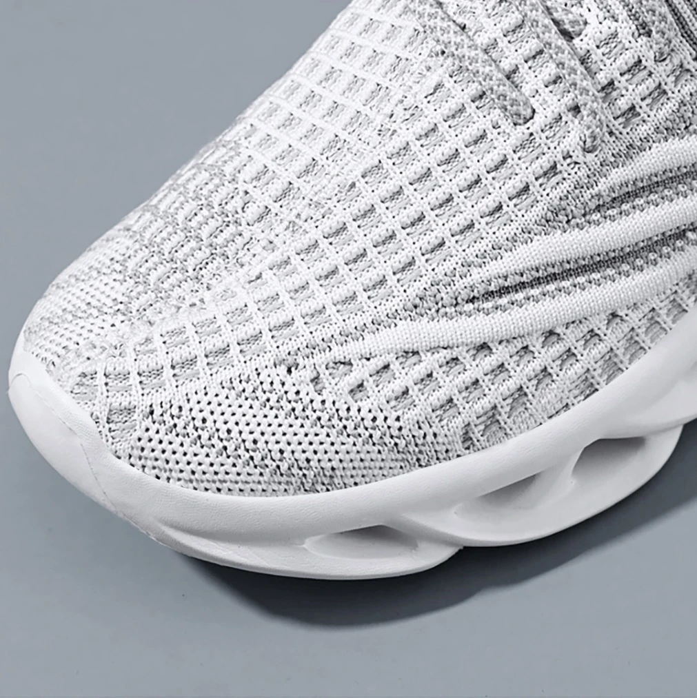 Erkaklar krossovkalari Disher AeroPulse, nafas oluvchi, yumshoq taglikli rasm 5