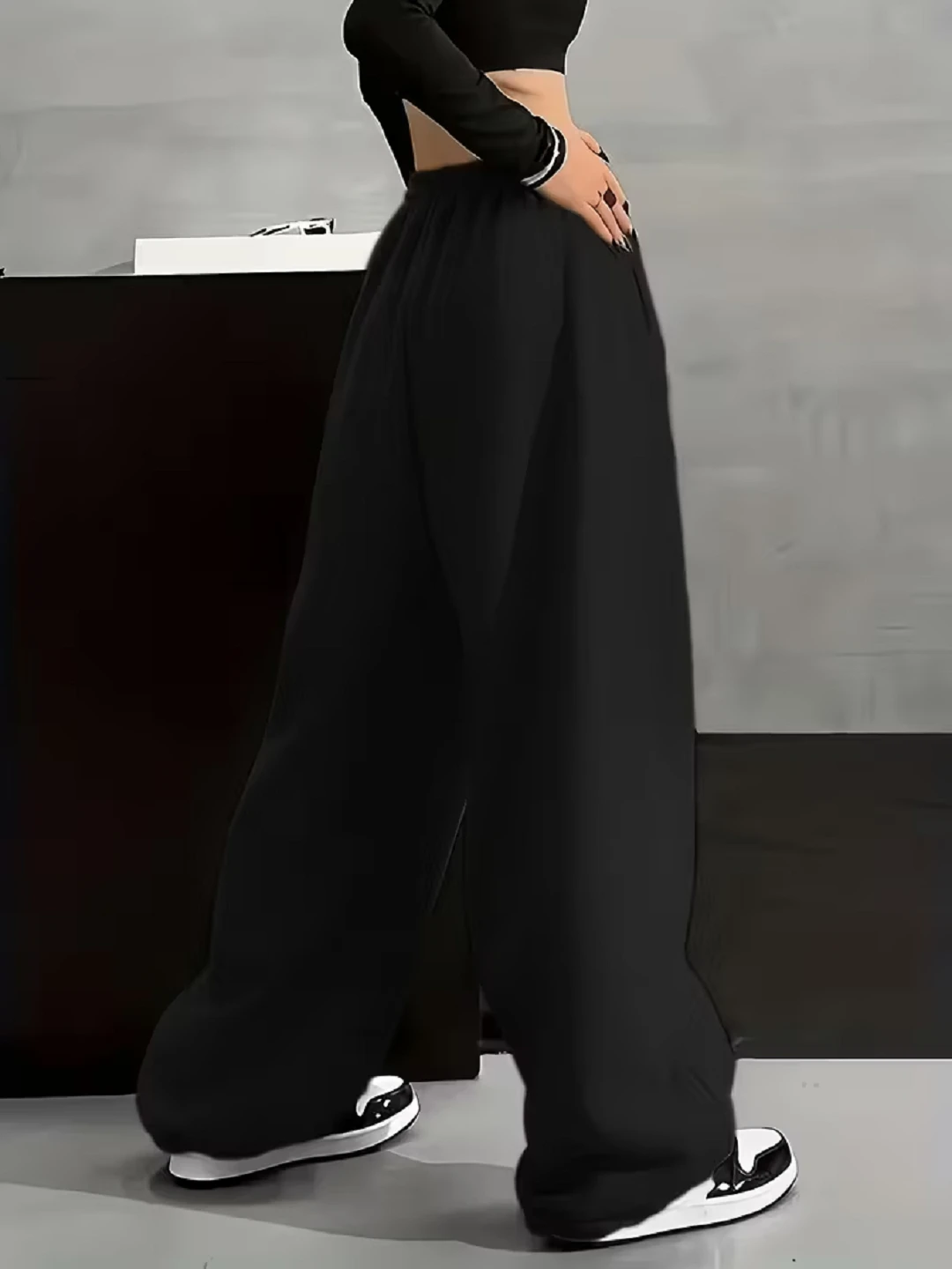 Oversize joggers keng triko ayollar shimi ayollar trikosi zamonaviy BAXOR YOZ KUZGI