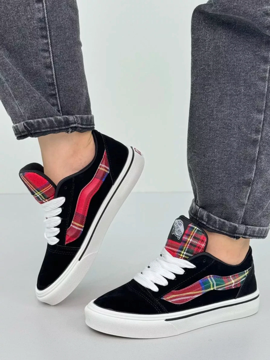 Vanss - qizlar va ayollar uchun kedalar, universal xitoy bahorgi qizlar krossovkasi rasm 2