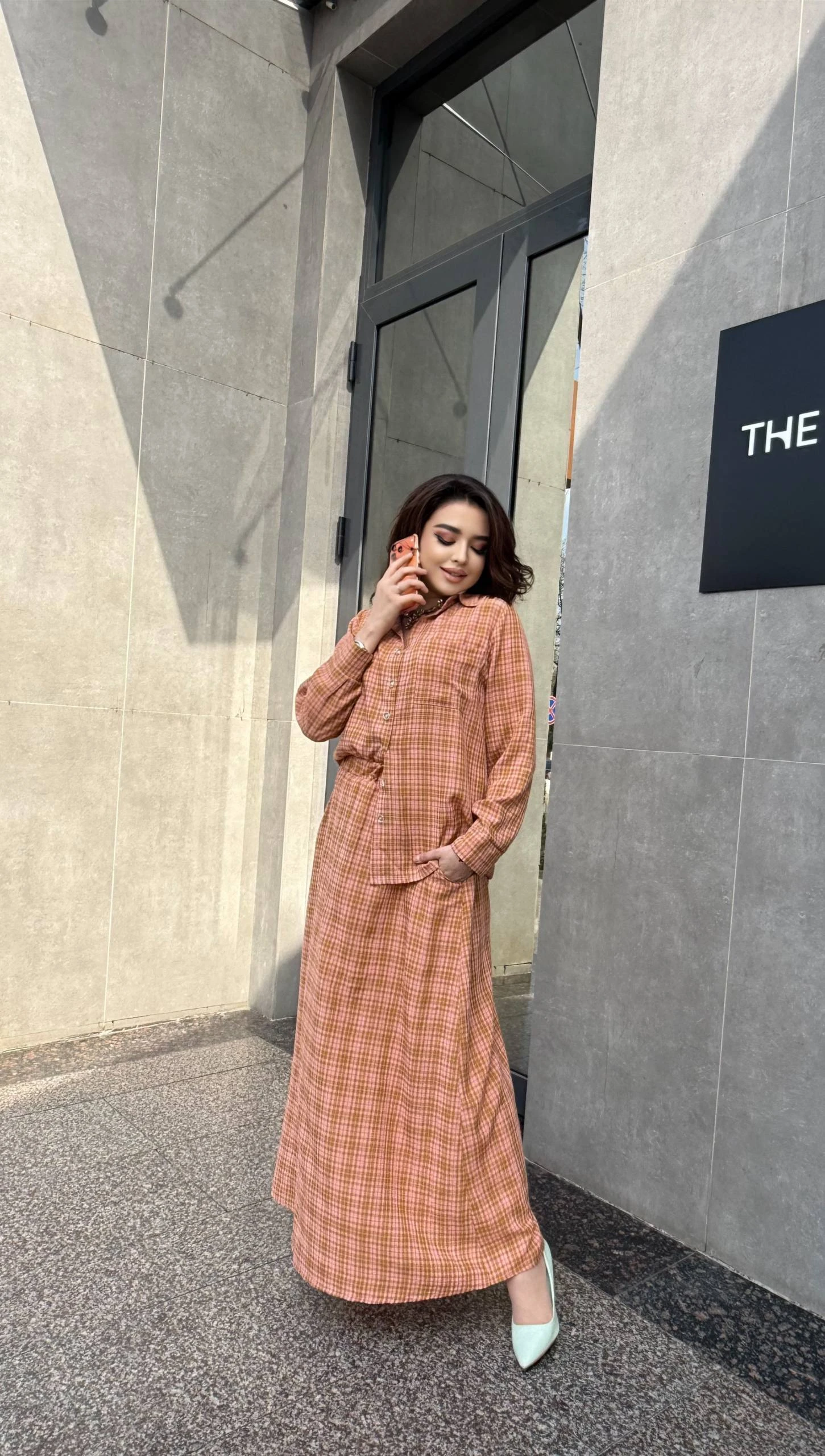 Rubashka + kletka yupka